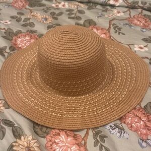 Christian Lacroix Woven Tan Hat